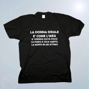 T-shirt “La donna ideale”